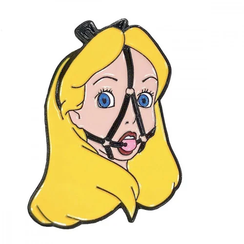 Geeky and Kinky Alice in Wonderland Pin