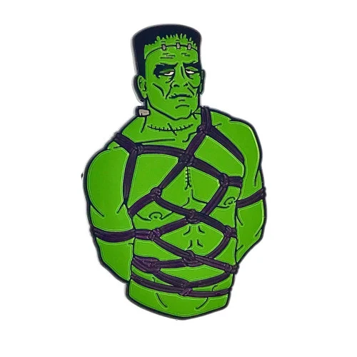Geeky and Kinky Frankenstein Pin