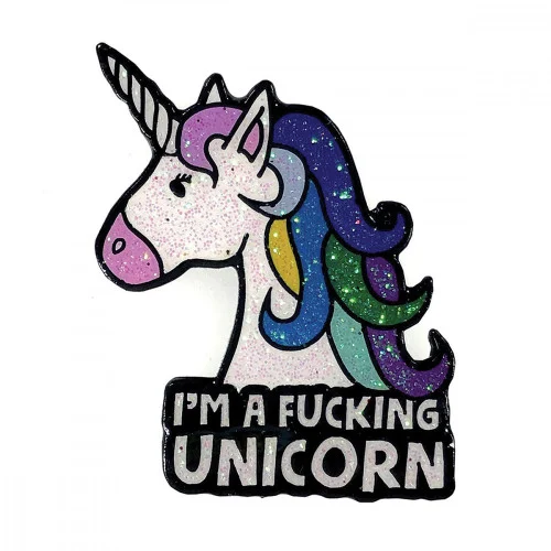 Geeky and Kinky I'm A Unicorn PRIDE Pin
