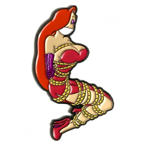 Geeky and Kinky Jessica Rabbit BDSM Pin