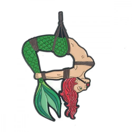 Geeky and Kinky Little Mermaid Pin