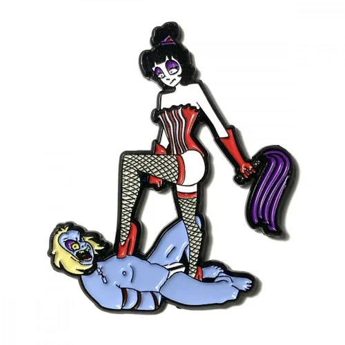 Geeky and Kinky Mistress Lydia and Beetlejuice Pin