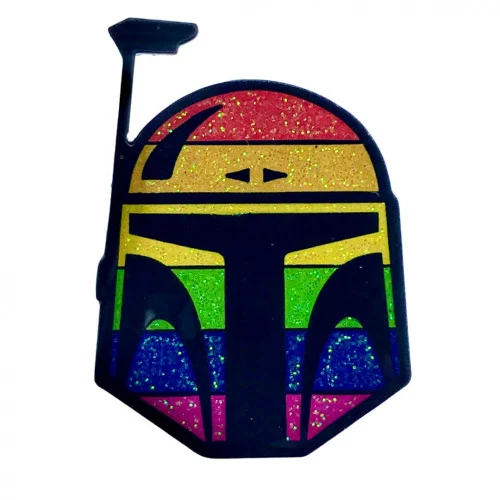 Geeky and Kinky PRIDE Boba Fett Pride Pin