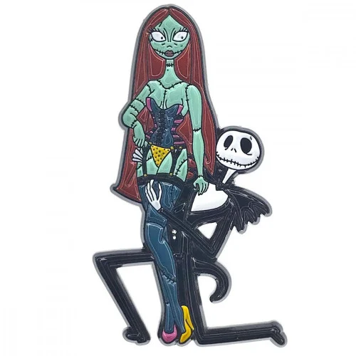 Geeky and Kinky Sexy Jack and Sally Pin