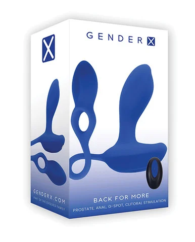 Gender X Back for More Prostate, Anal, G-Spot, Clitoral Stimulator