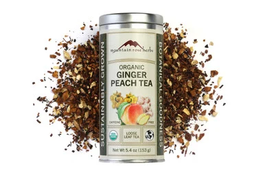Ginger Peach Tea Organic