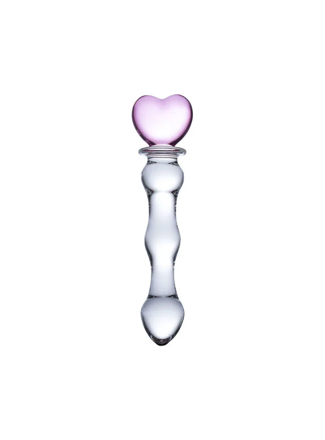 Glas 8" Sweetheart Glass Dildo