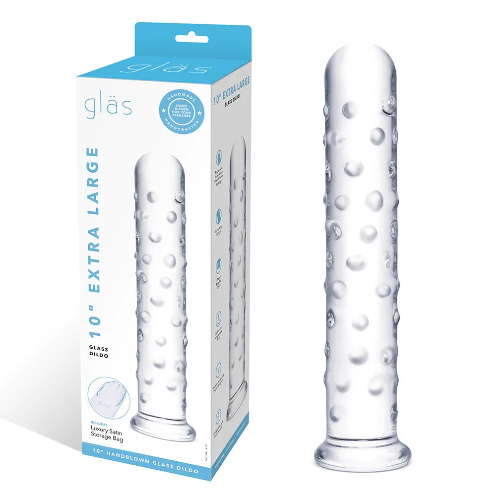 GLAS EXTRA LARGE DILDO