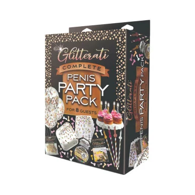 Glitterati Penis Party Pack