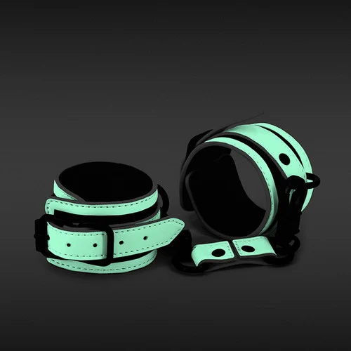 GLO Bondage Glow in the Dark Wrist Cuffs