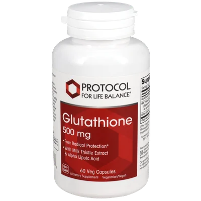 Glutathione 500mg (Protocol for life balance)