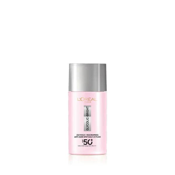 Glycolic Bright Anti-Dark Spot Daily UV Fluid SPF 50+ with [Glycolic Acid + Niacinamide]
