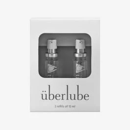 Good to Go Lubricant Refills 2 Pack Uberlube 15 ml