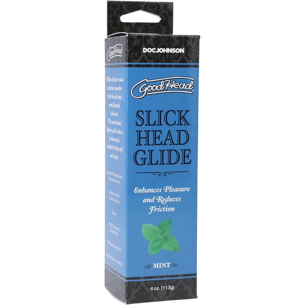 GoodHead Slick Head Glide, 4 oz (113 g) Boxed Tube, Mint