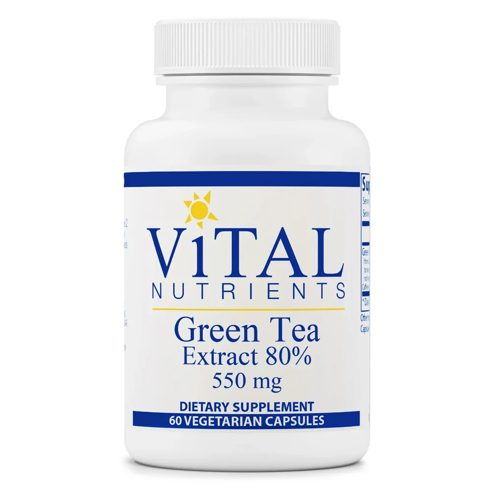 Green Tea Extract 80% 550mg (Vital Nutrients)