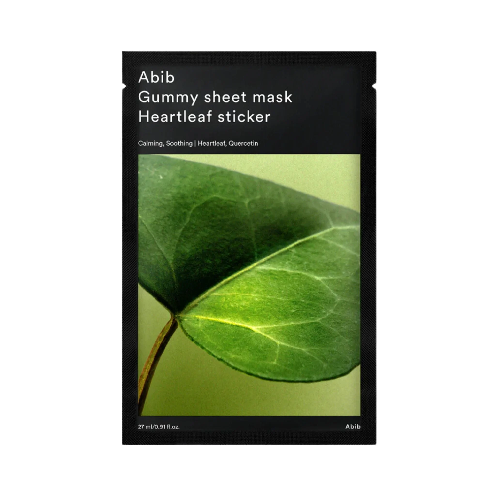 Gummy Sheet Mask Heartleaf Sticker