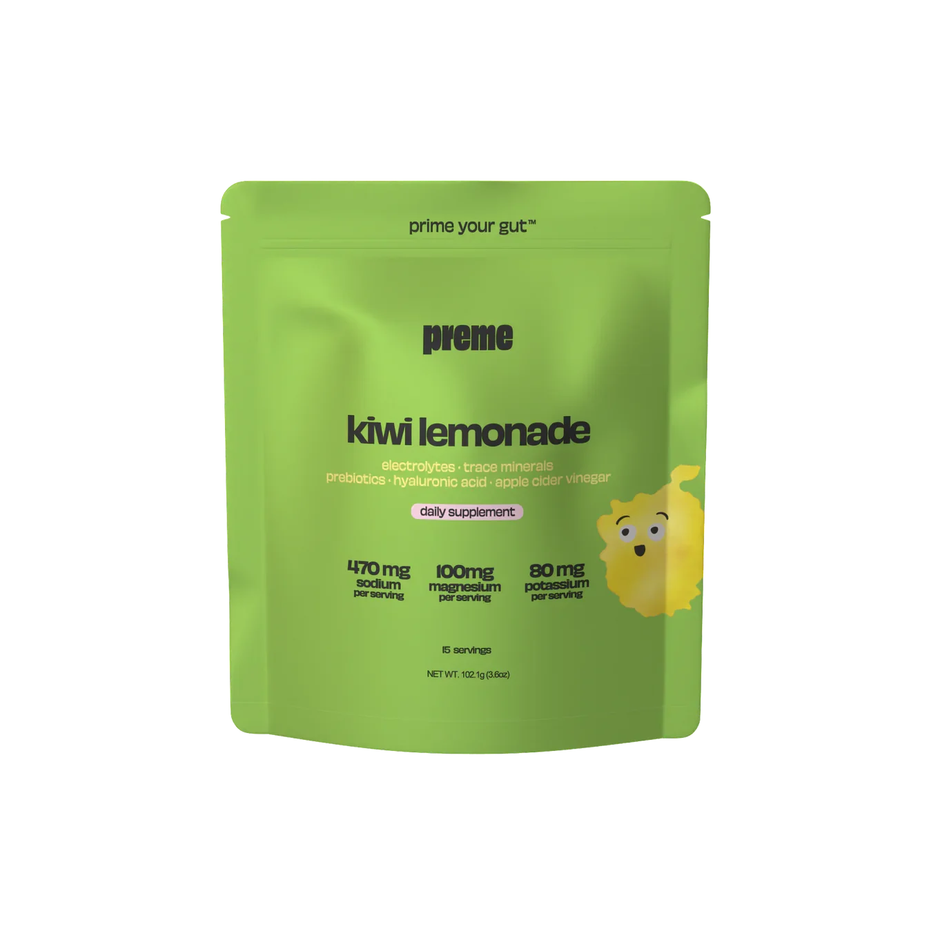 Gut-Skin Electrolytes | Prebiotics + Hyaluronic Acid