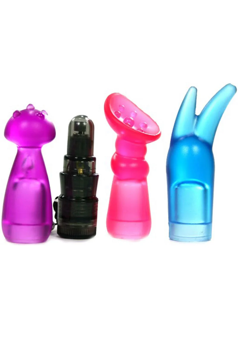 Hanky Panky 4 Piece Travel Kit with Mini Stimulator