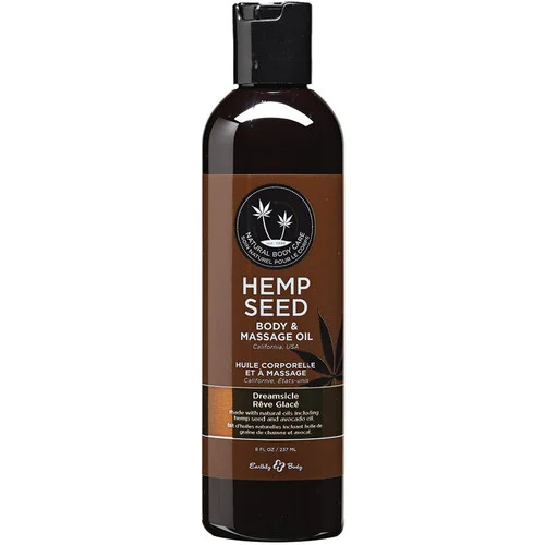 Hemp Seed Massage and Body Oil by Earthly Body