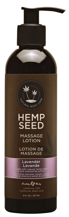 Hemp Seed Massage Lotion by Earthly Body