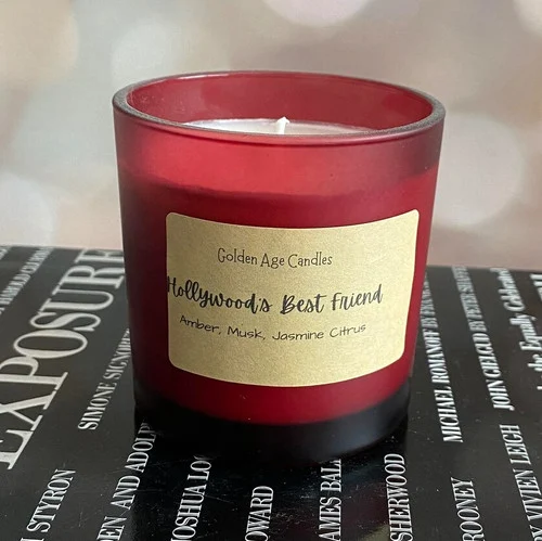 Hollywood's Best Friend Roddy McDowall Inspired Soy Wax Candle