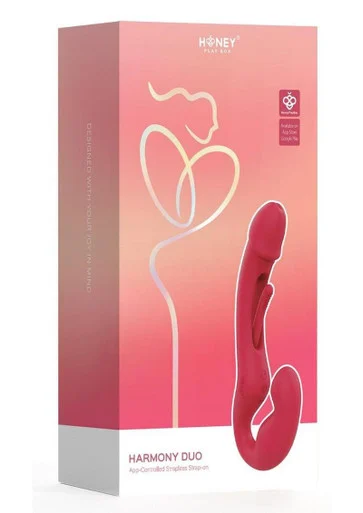 Honey Play Box Harmony Duo App-Controlled Strapless Strap-On
