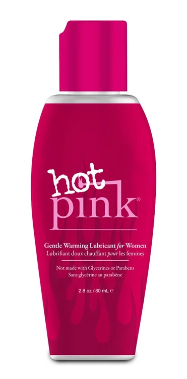 Hot Pink Water Based Warming Lube for Women by Pink Lubricants