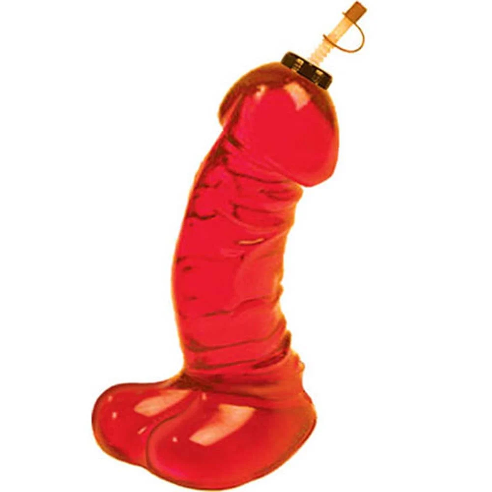 Hott Products Dicky Big Gulp Sports Bottle, 16 oz., Red