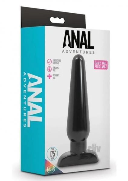 Huge Butt Plug – Best Large 6.5″ Tapered Anal Adventure Toy