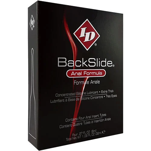 ID BackSlide Anal Insert Tubes 4x8ml