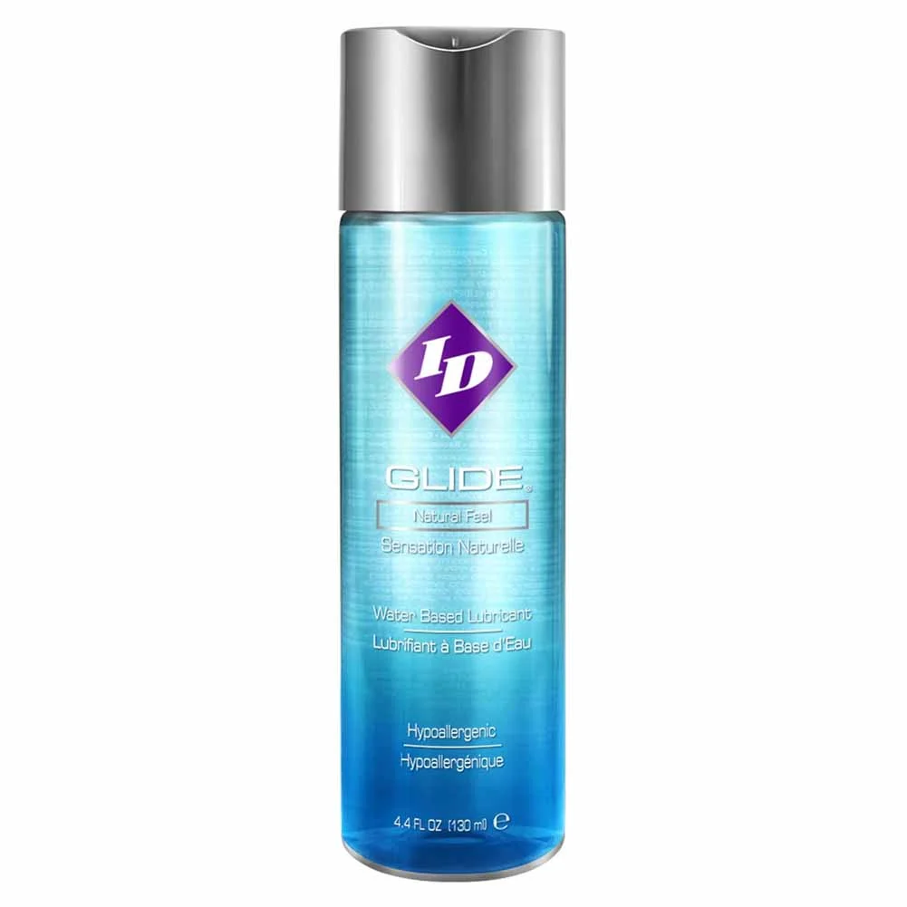 ID Glide Natural Feel Water-Based Personal Lubricant, 4.4 fl.oz (130 mL)