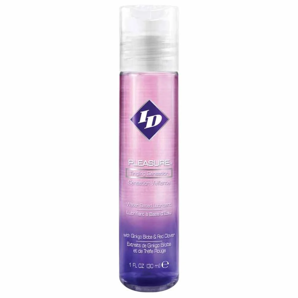 ID Pleasure Water-Based Tingling Sensual Lubricant, 1 fl.oz (30 mL)