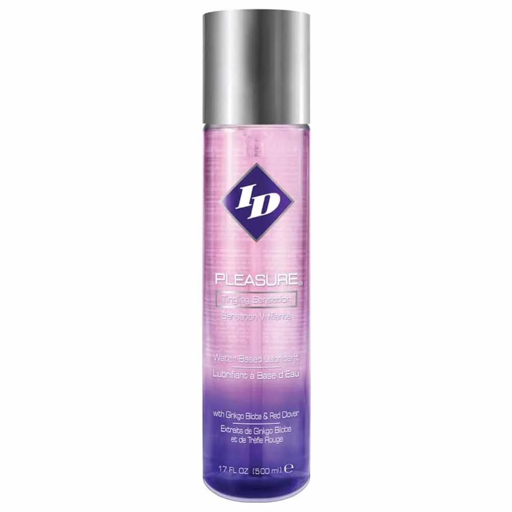 ID Pleasure Water-Based Tingling Sensual Lubricant, 17 fl.oz (500 mL)