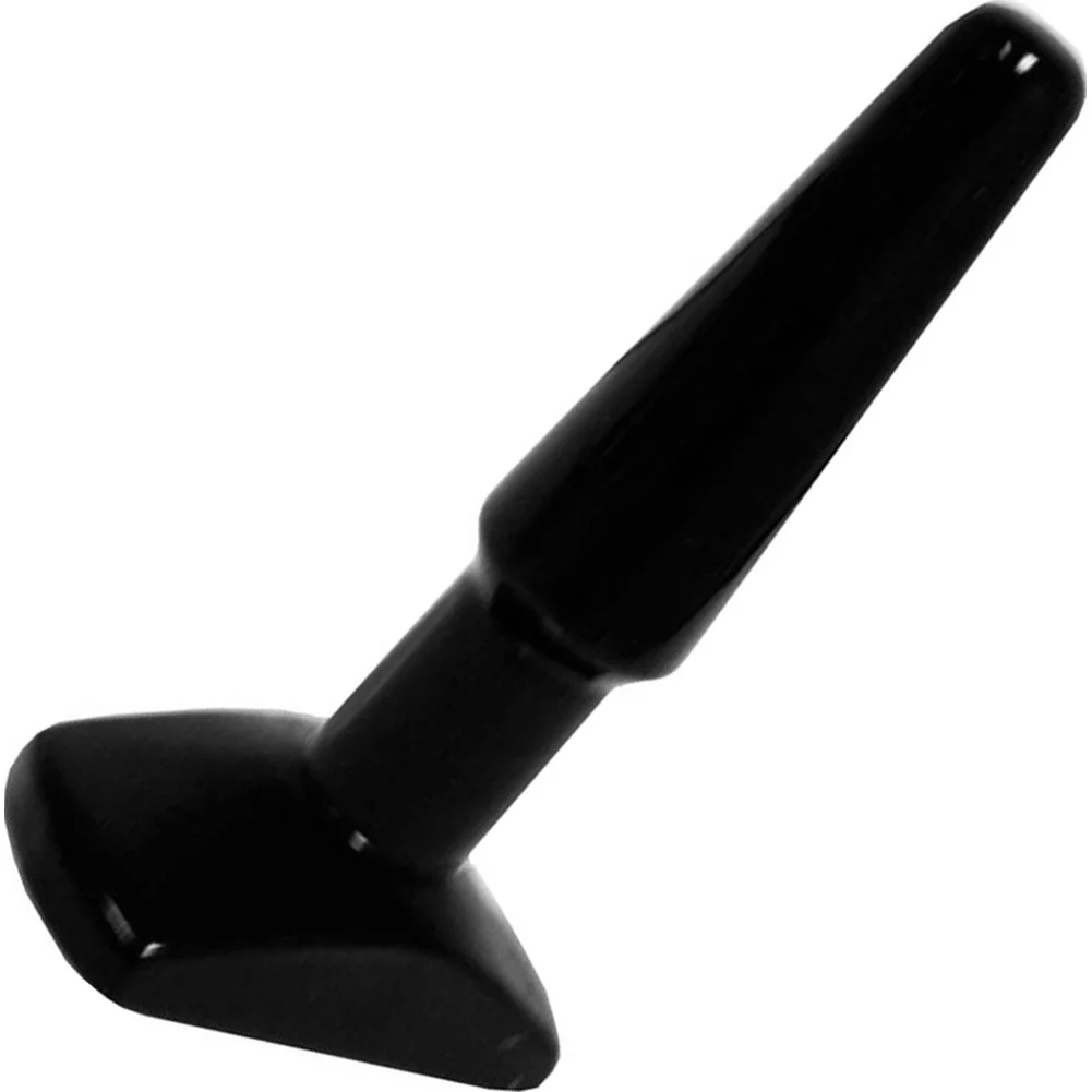Ignite BumPlug Jelly Butt Plug, 4.75", Black