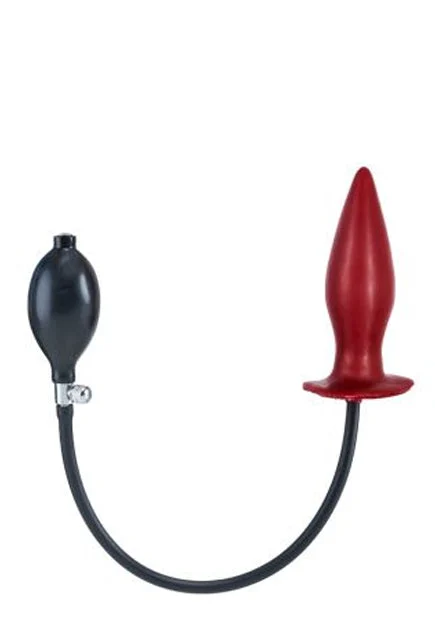 Inflatable Red Anal Plug