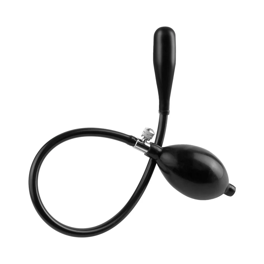Inflatable Silicone Anal Expander, Anal Fantasy Collection Black