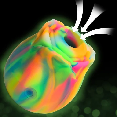 Inmi Bloomgasm Glow Rose Glow In The Dark Clit Stimulator