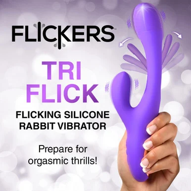 Inmi Flickers Tri Flick Rabbit Vibrator
