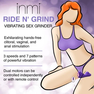 Inmi Ride N' Grind 10X Vibrating Sex Grinder