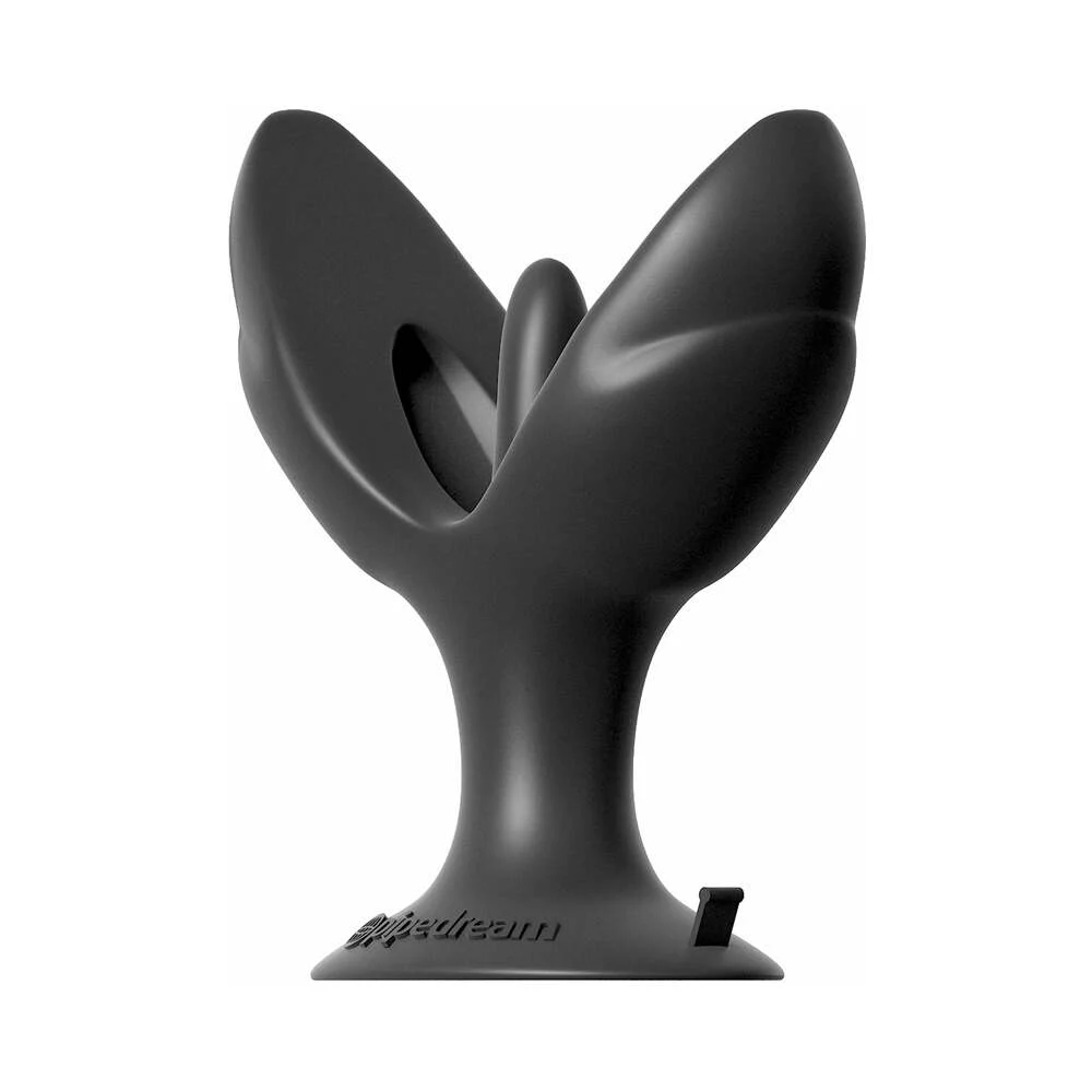 Insta-Gaper Expanding Silicone Butt Plug Black