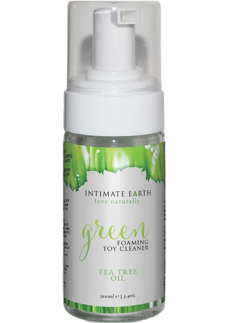 Intimate Earth Green Foaming Toy Cleaner Tea Tree Oil
