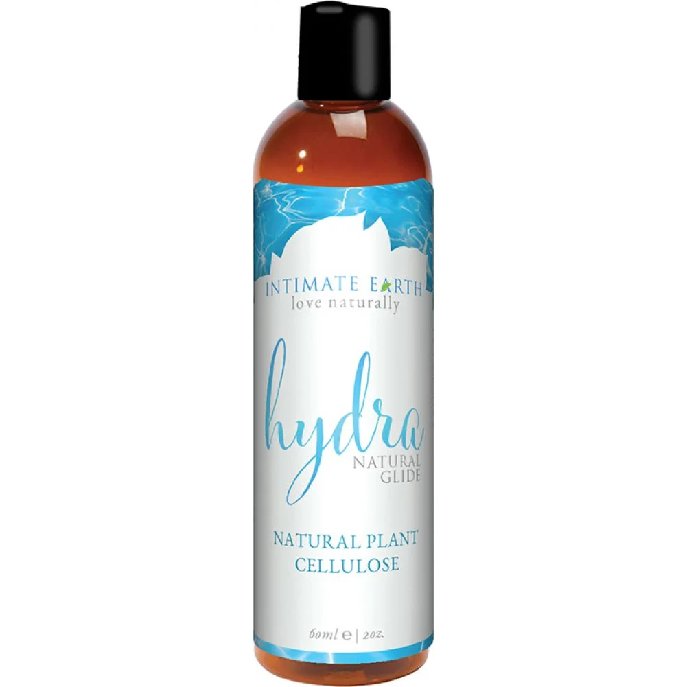 Intimate Earth Hydra Natural Glide Water Based Lubricant, 2 fl.oz (60 mL)