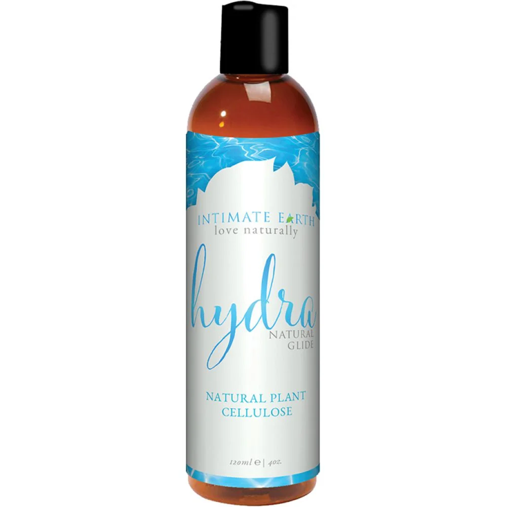 Intimate Earth Hydra Natural Glide Water Based Lubricant, 4 fl.oz (120 mL)