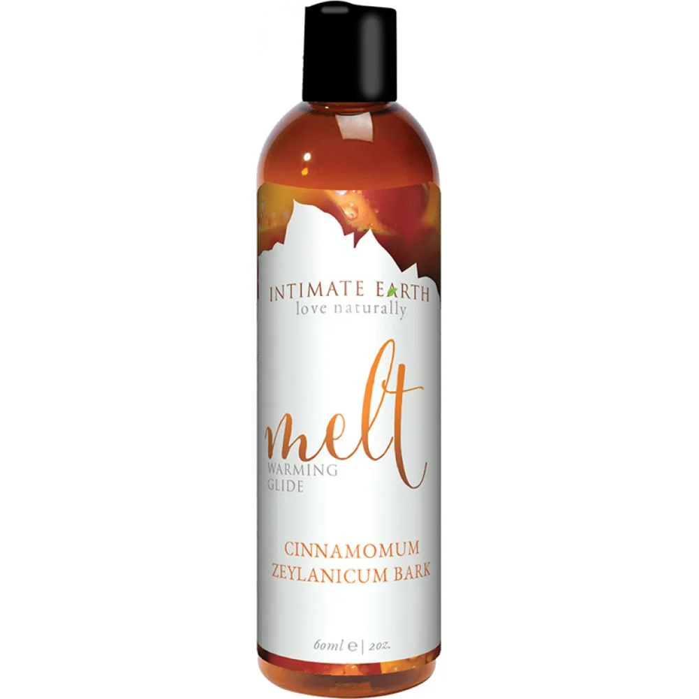 Intimate Earth Melt Warming Glide, 2 fl.oz (60 mL), Cinnamon