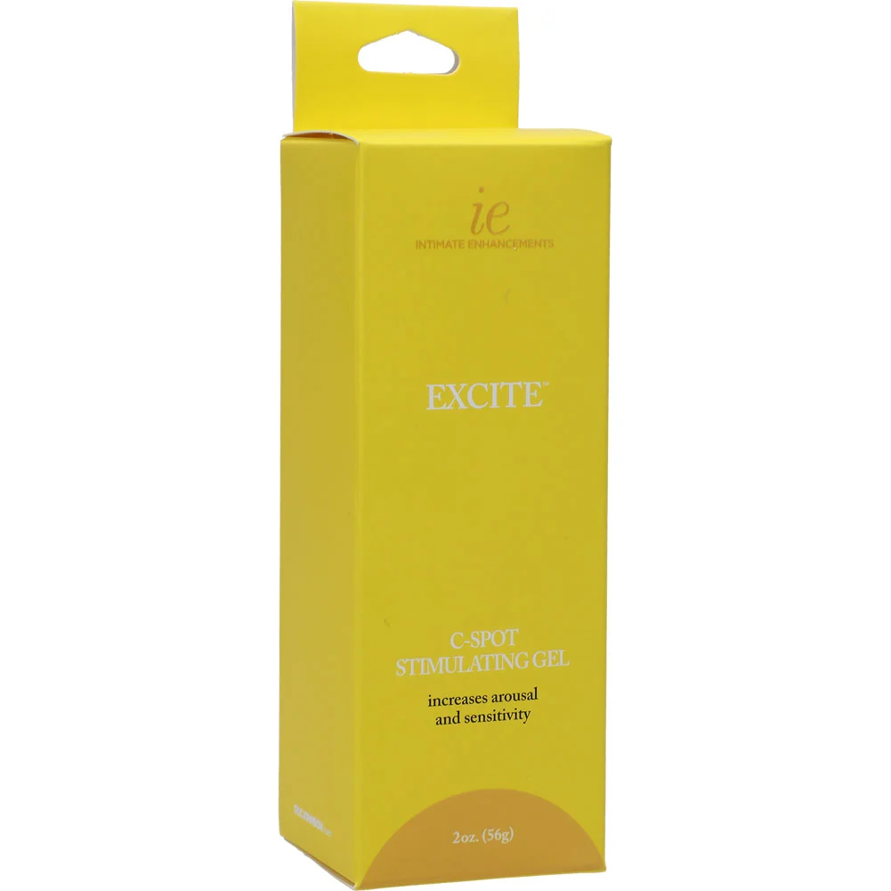 Intimate Enhancements Excite C-Spot Stimulating Gel, 2 oz (56 g), Boxed