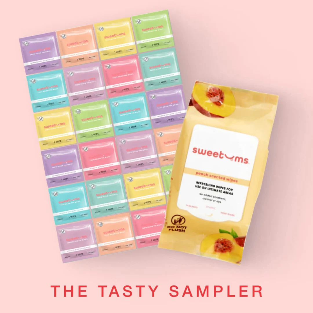 Intimate Wipes Variety Bundle- Flavored and Unflavored Wipes Bundle