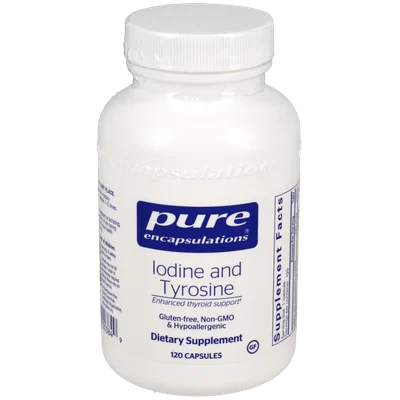 Iodine & Tyrosine 120 CAPS (Pure Encapsulations)