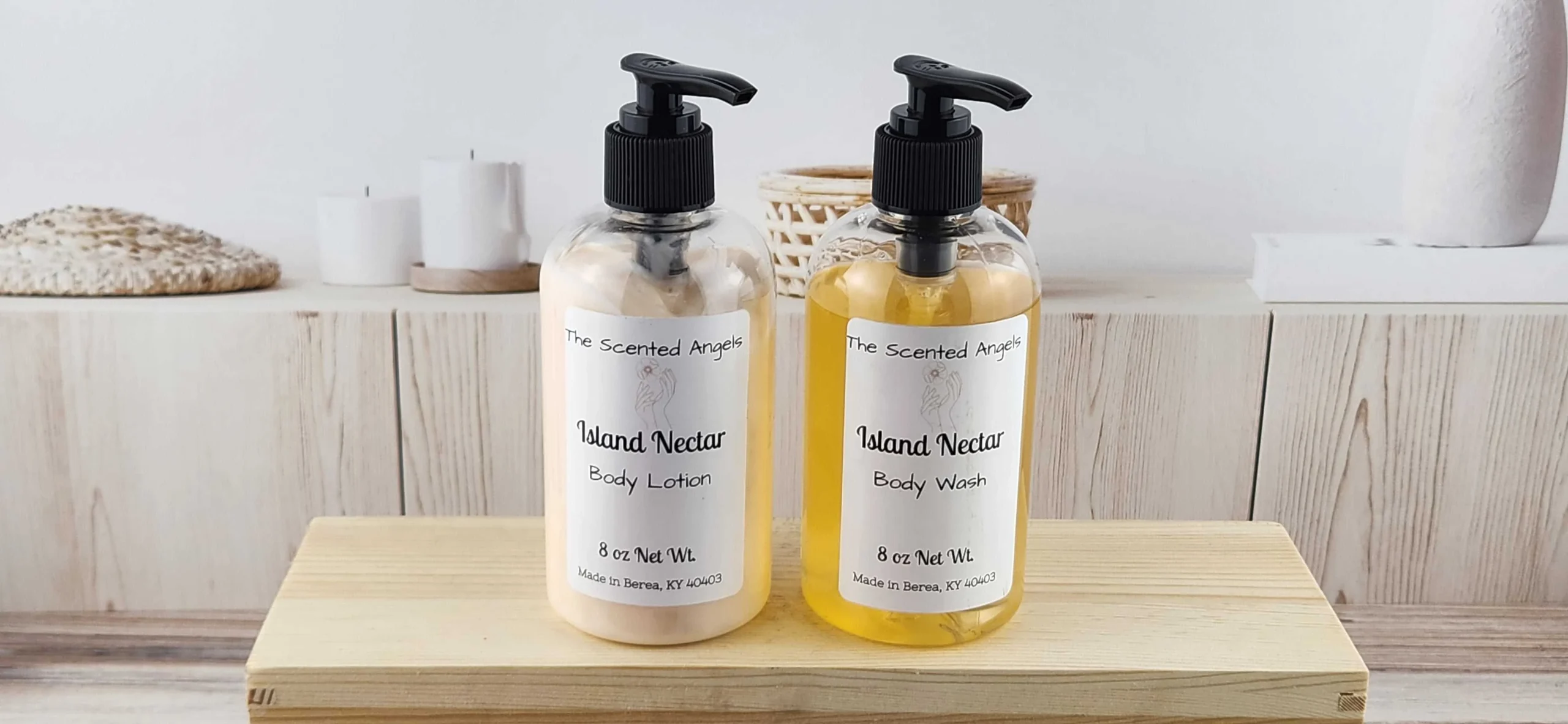 Island Nectar Body Wash & Lotion Set