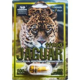 Jaguar 11000 Male Sexual Enhancer Pill For 7 Days No Headache