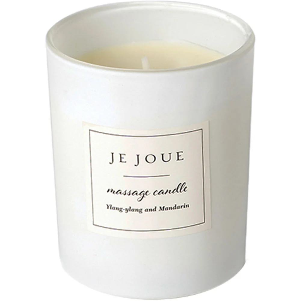 Je Joue Luxury Massage Candle, 8 Ounce, Ylang Ylang/Mandarin